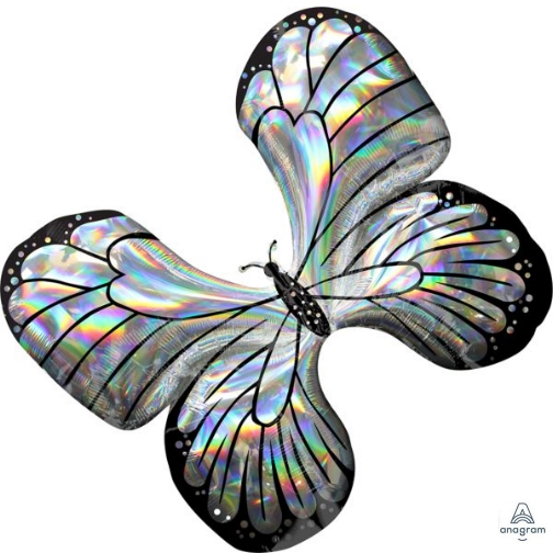 30" Iridescent Butterfly