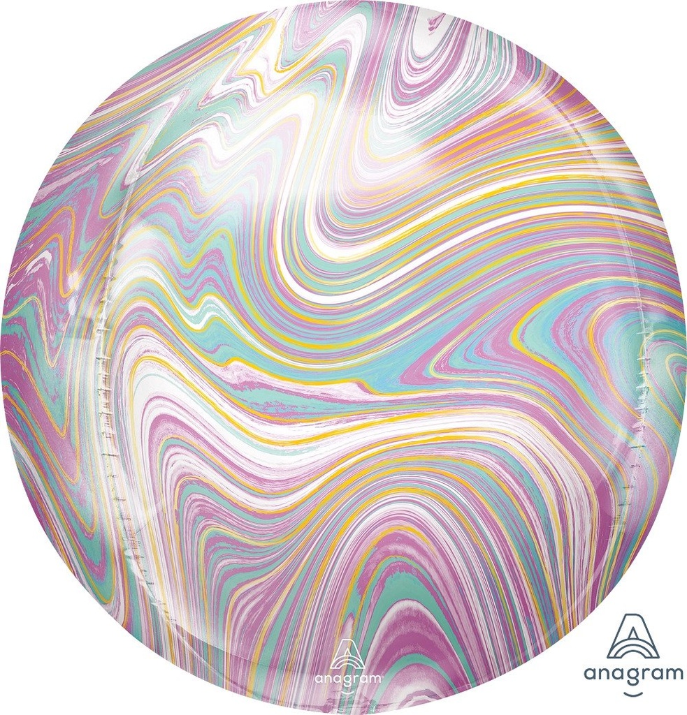 16" Orbz Pastel Marblez