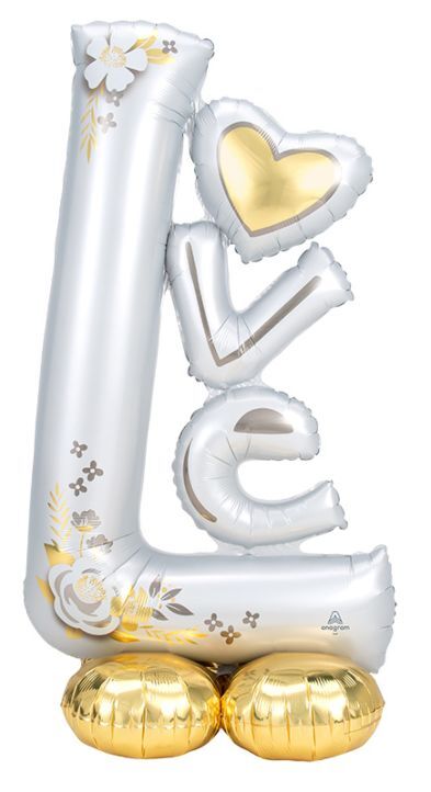 58" L-O-V-E Wedding AirLoonz