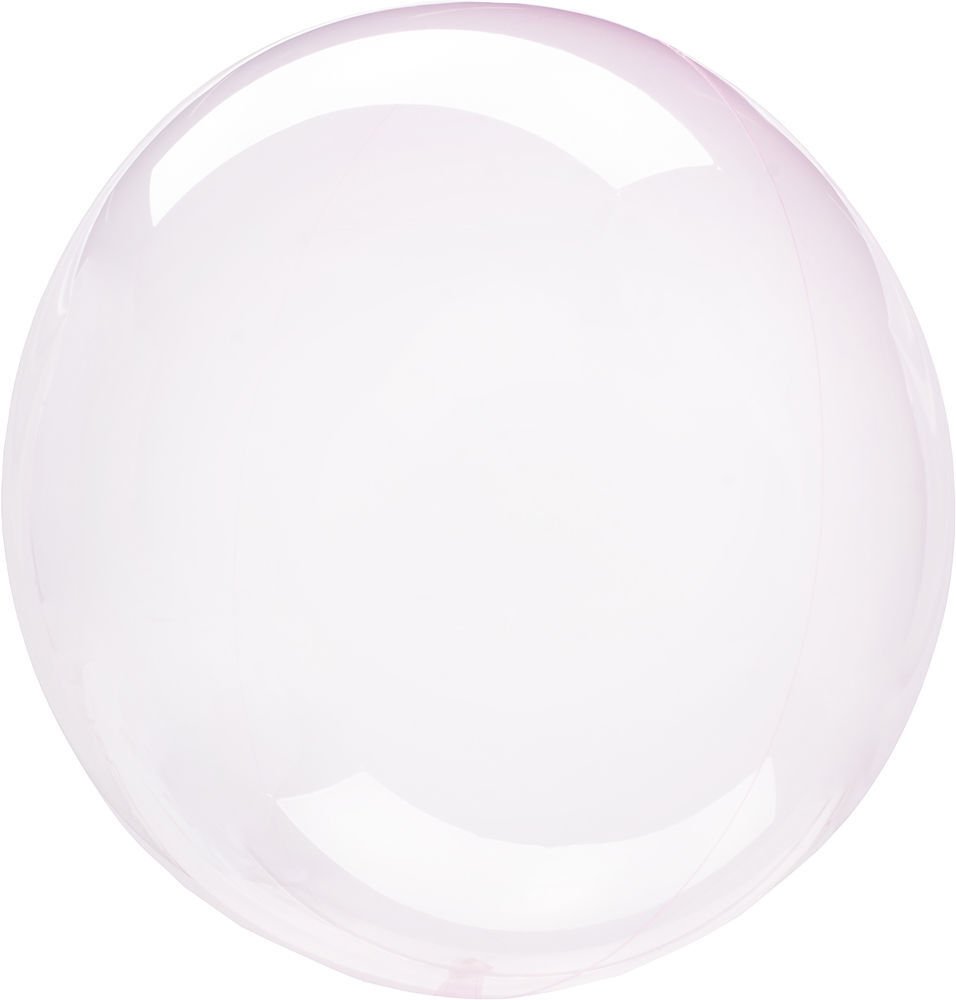 18" Crystal Clearz Light Pink