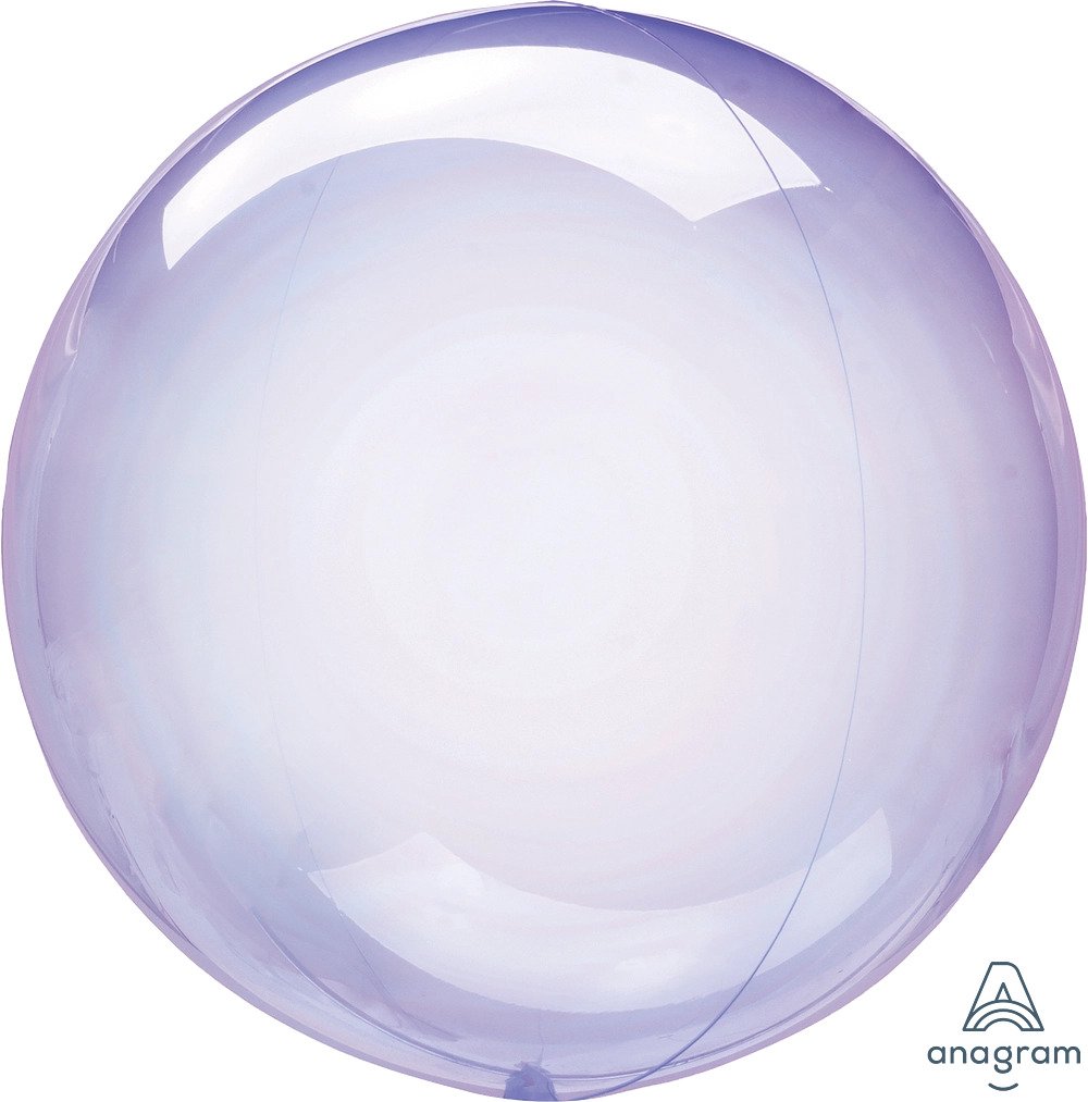 18" Crystal Clearz Purple