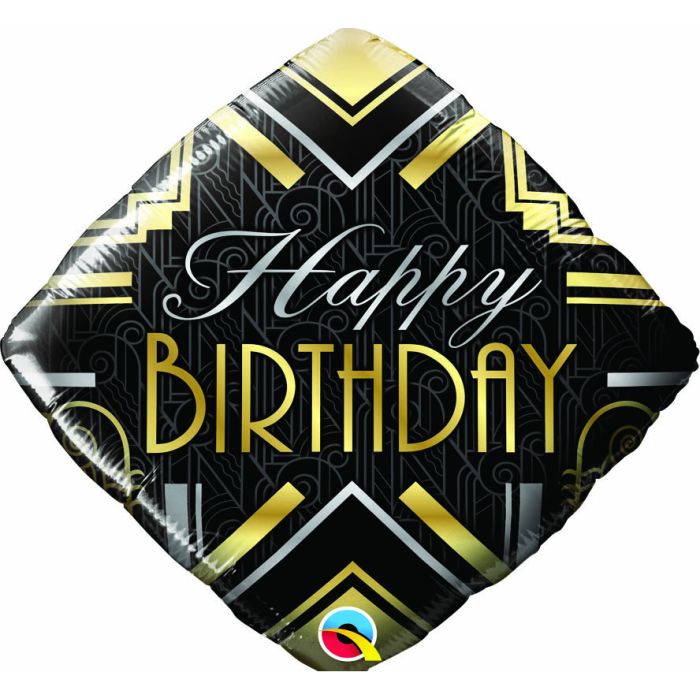 18" B'day Elegance Gold