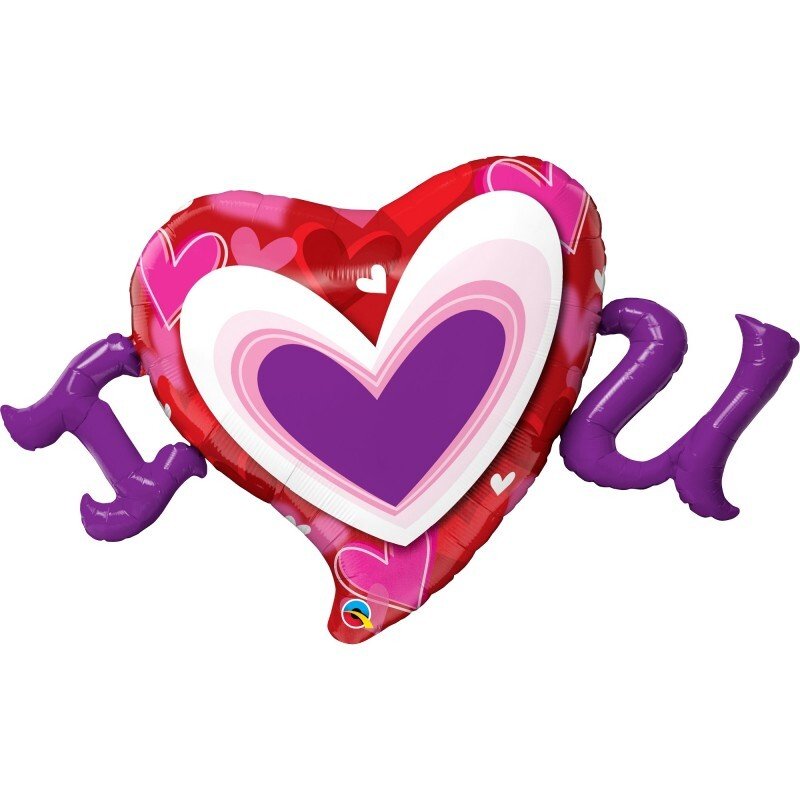 46'' Shape I (HEART) YOU