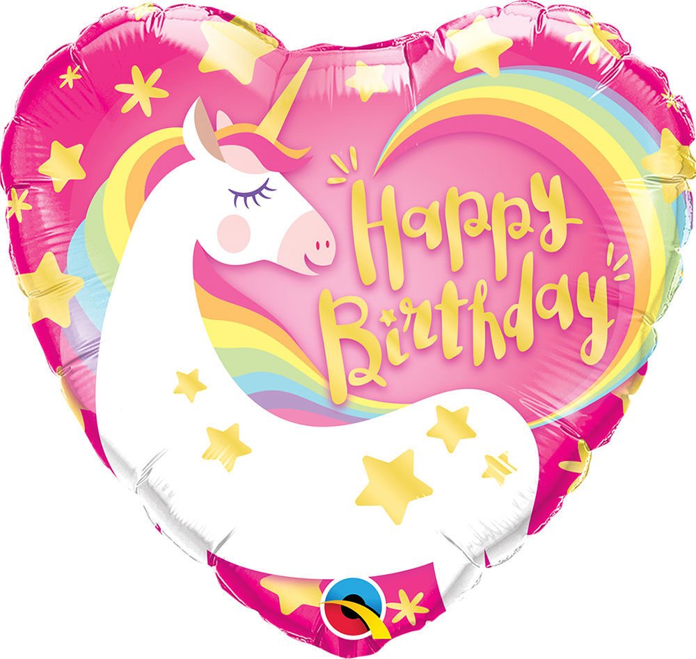 18" Birthday Magical Unicorn