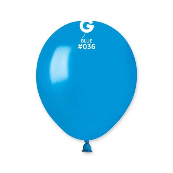 5" AM50 Metallic Blue  #036 100 pcs