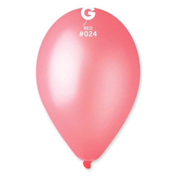 12" GF110 Red Neon #024 50 pcs