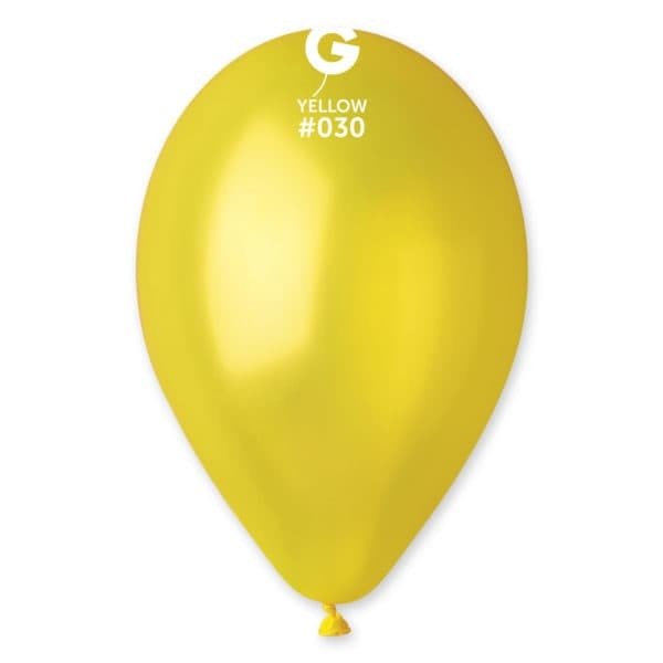 12" GM110 Metallic Yellow #030 50 pcs