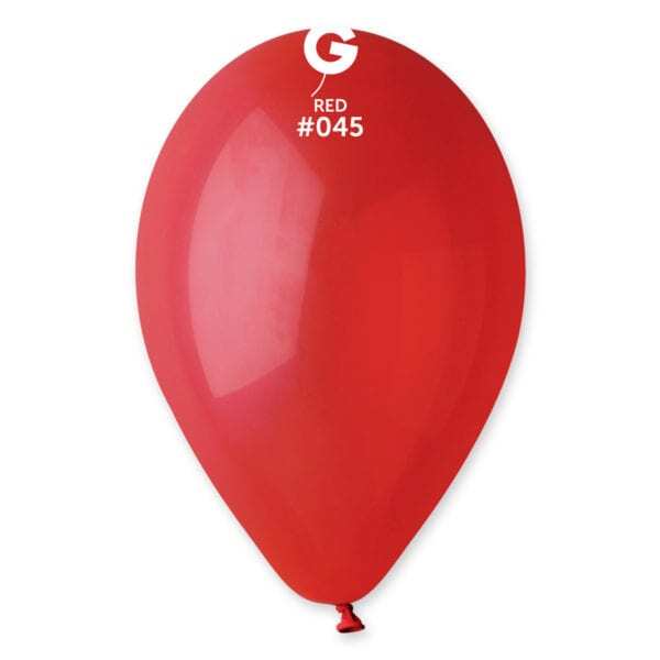 12" G110 Red #045 50 pcs