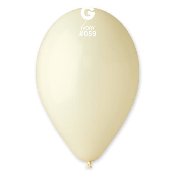 12" G110 Ivory #059 50 pcs