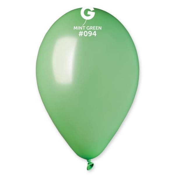12" GM110 Metallic Mint Green #094 50 pcs