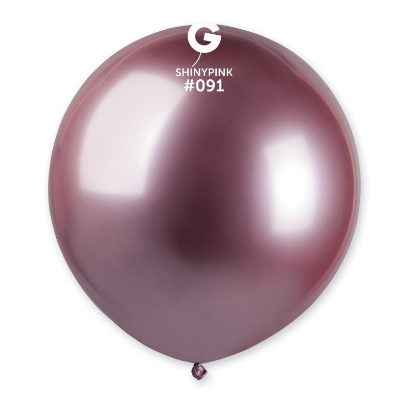 19" GB150 Shiny Pink #091 25 pcs