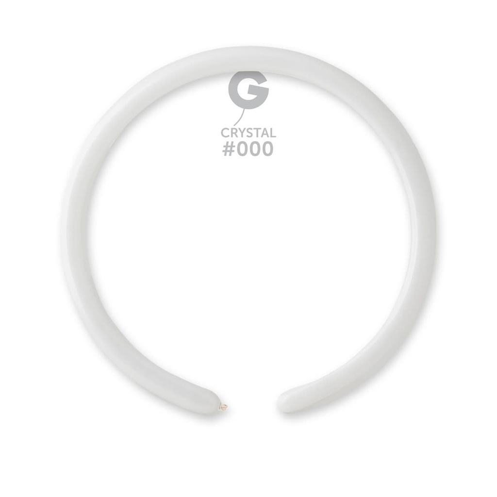 160 D2 Crystal Clear #000 50pcs