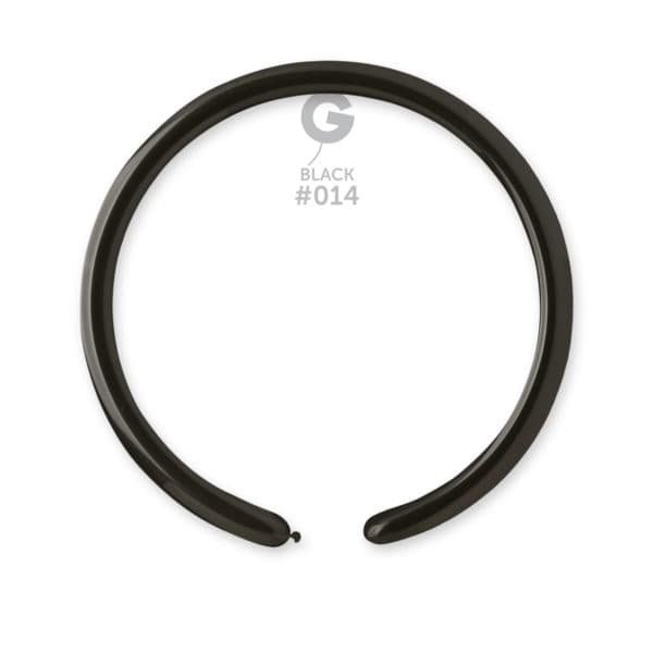 160 D2 Black #014 50pcs