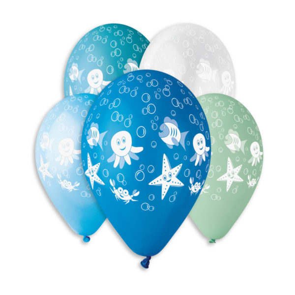 12" GS110 Under The Sea #614 5 pcs.