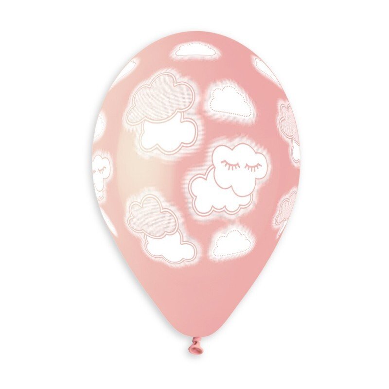13" GS120 Baby Pink Clouds 10 pcs #899