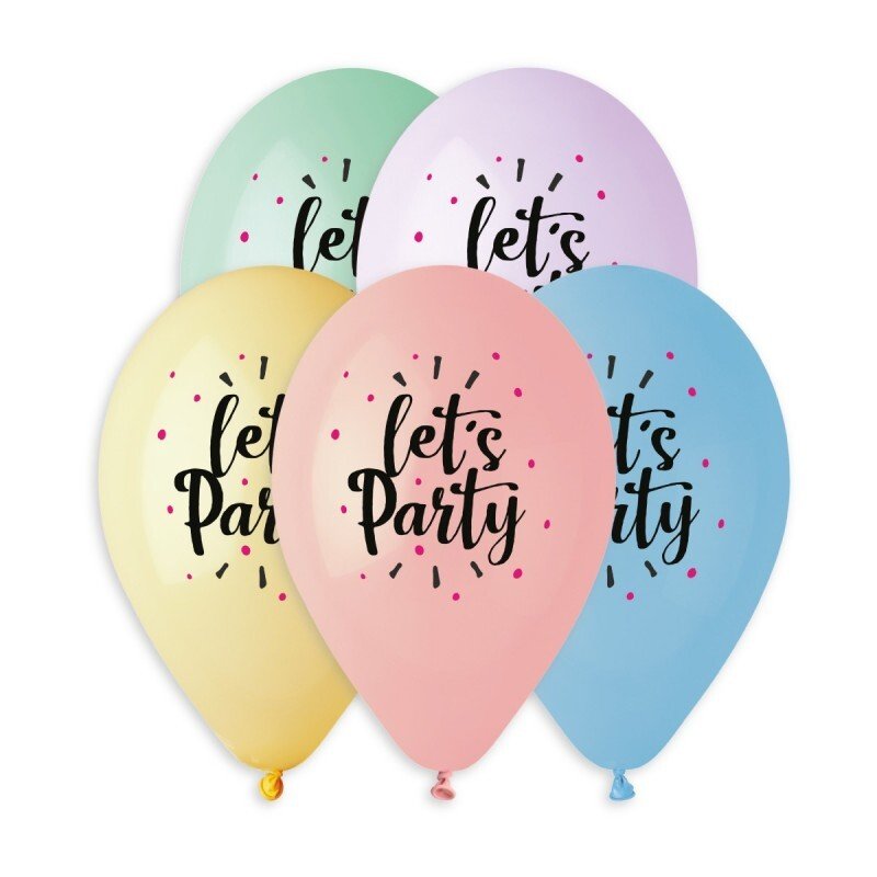 GS120:#889 Black & Magenta Let’s Party Ass. 928655