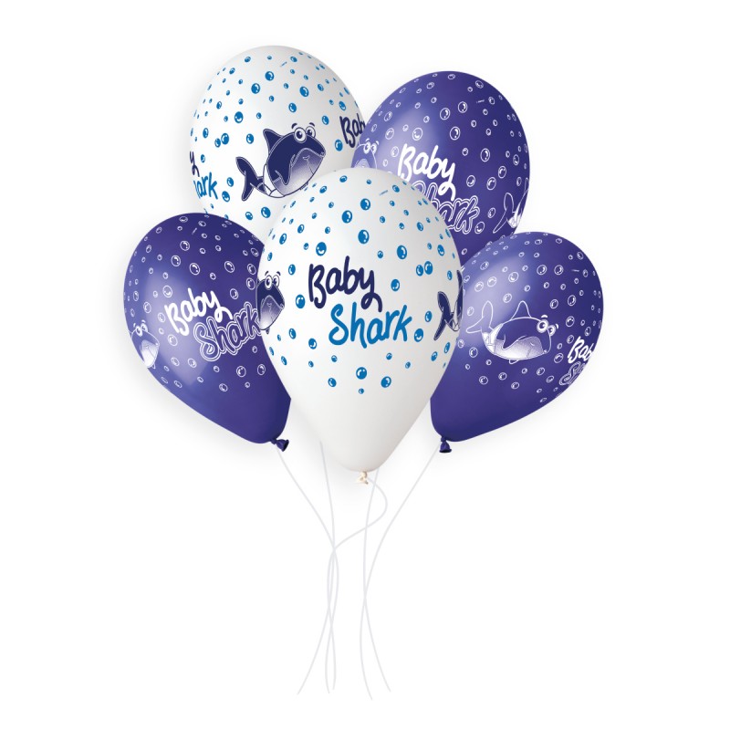 13" GS120 Baby Shark #1026 -1027 5 pcs