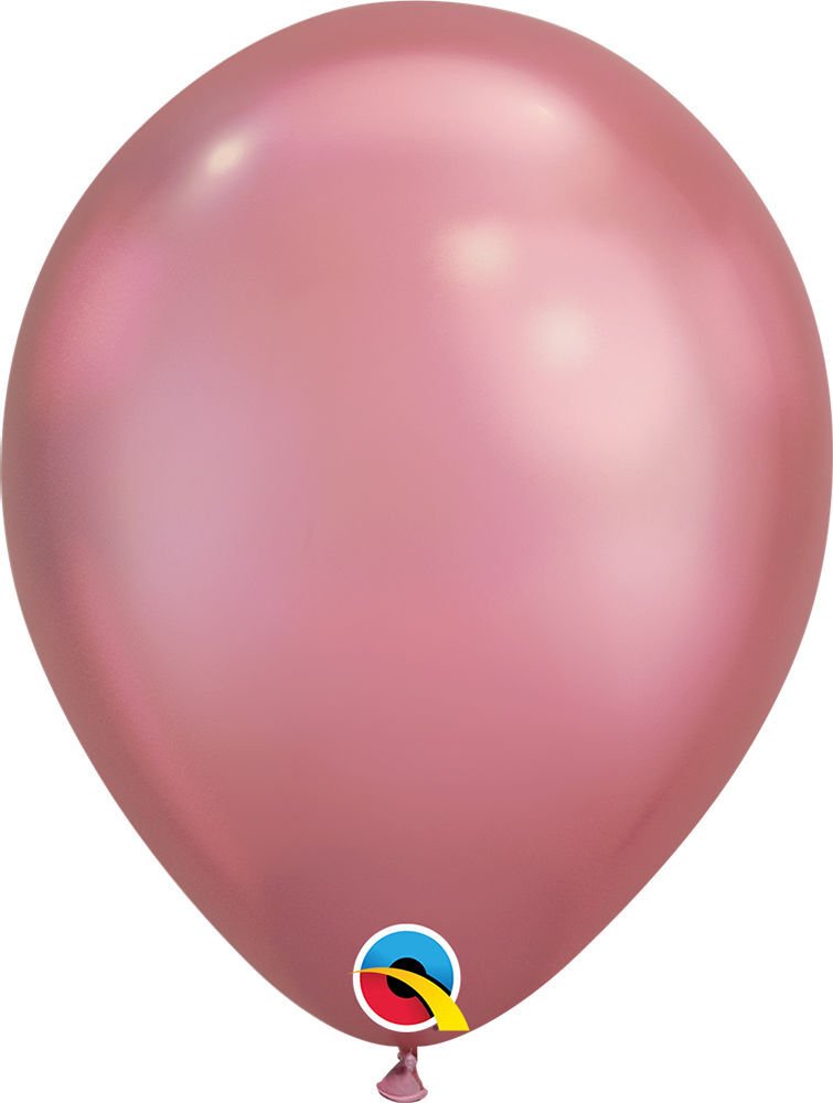 11" Chrome Mauve Qualatex 100ct