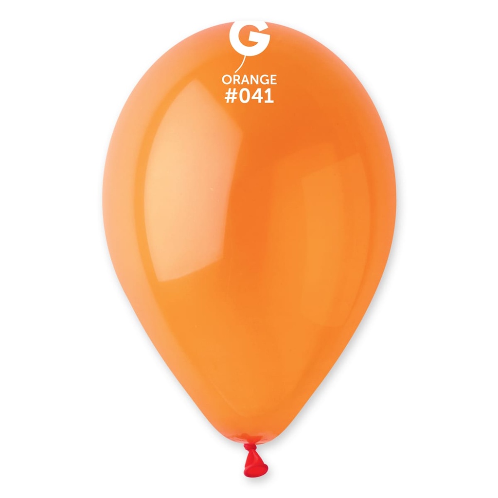 12" G110 Orange Crystal #041 50 pcs
