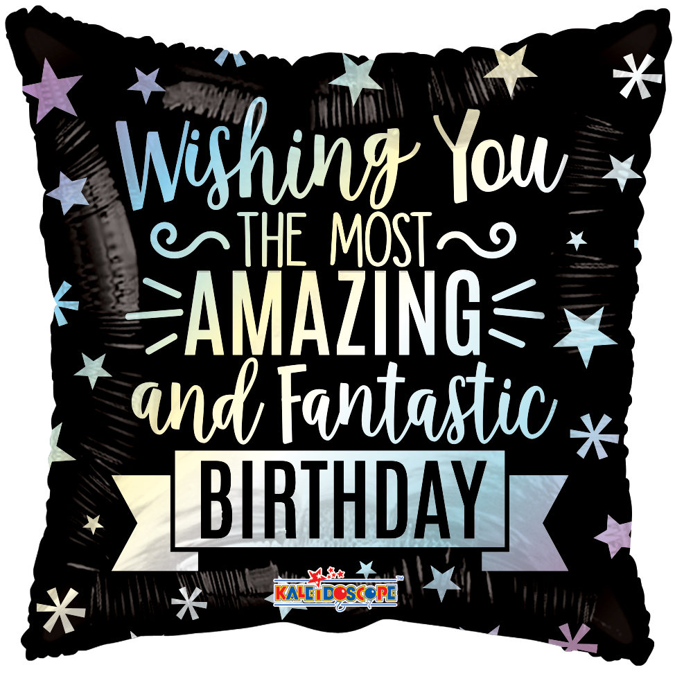 18" Amazing Fantastic B'day