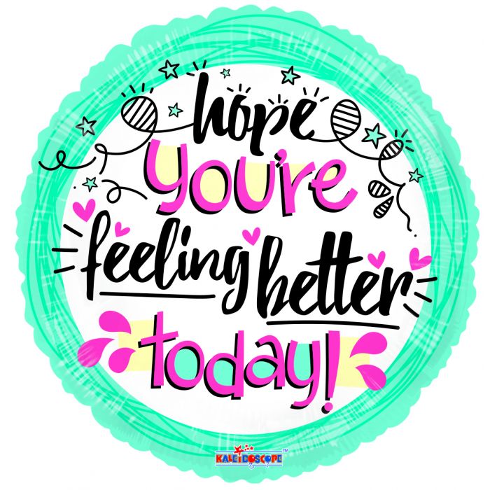 18" Hope You're Feeling Better