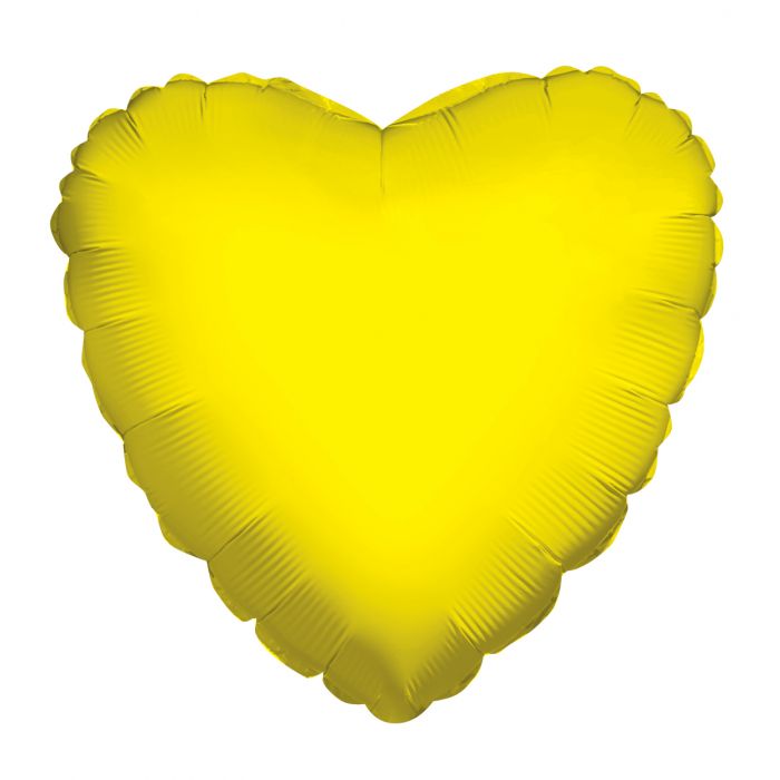 18" Yellow Heart