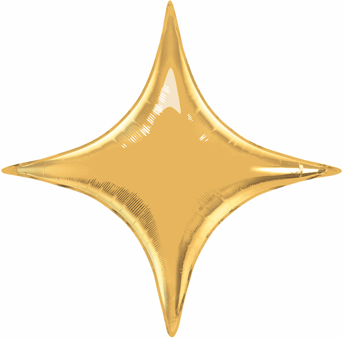 40" Metallic Gold Starpoint