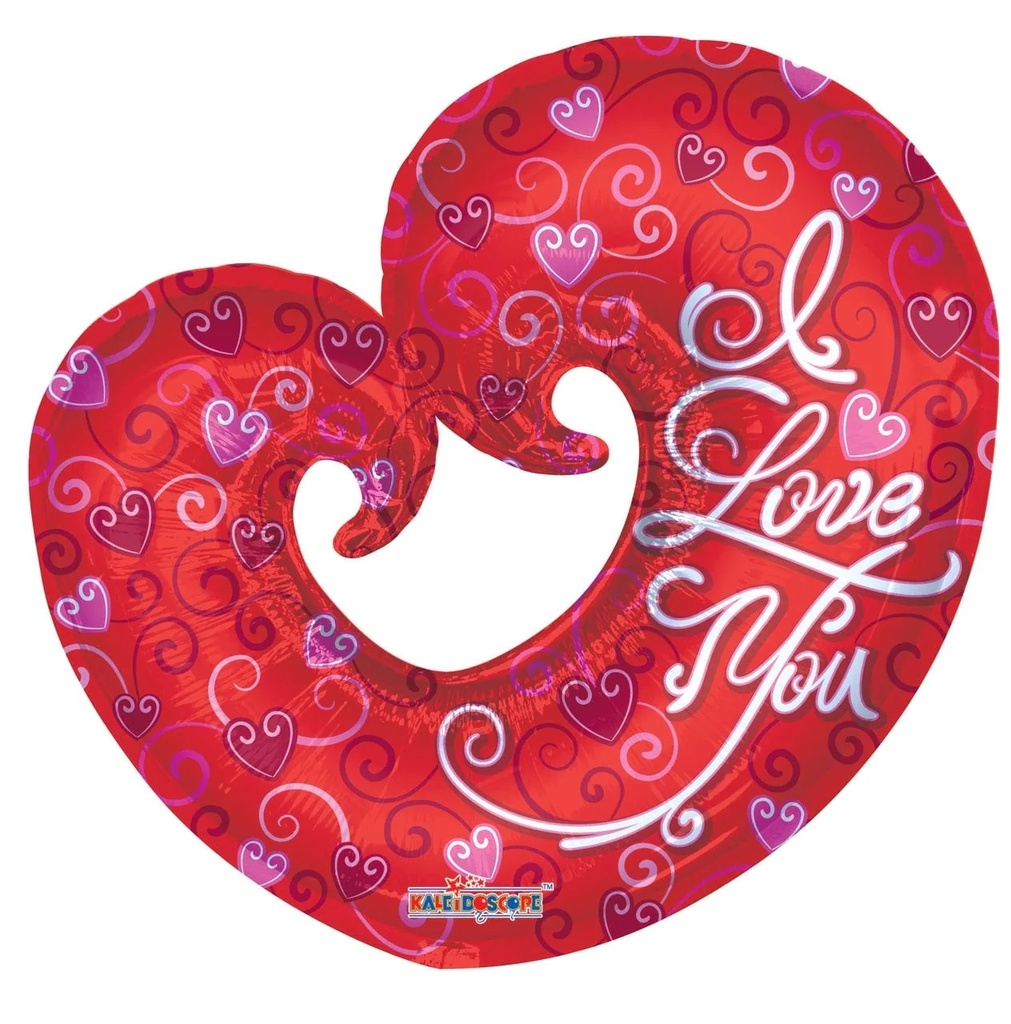 36"I Love You Open Heart