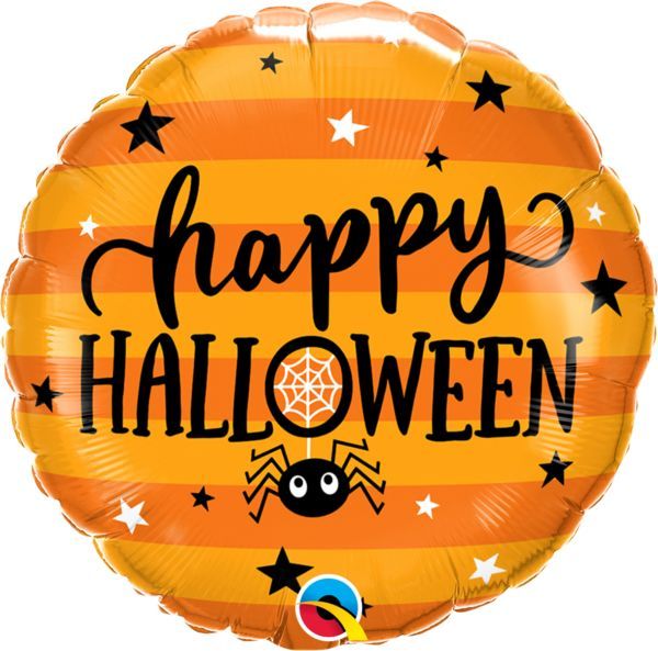 18" Halloween Spiders & Stars
