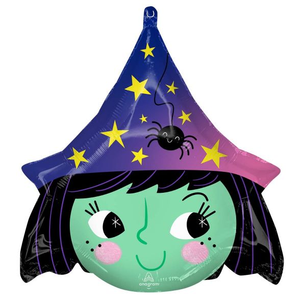 Halloween Witch 18" Foil Balloon