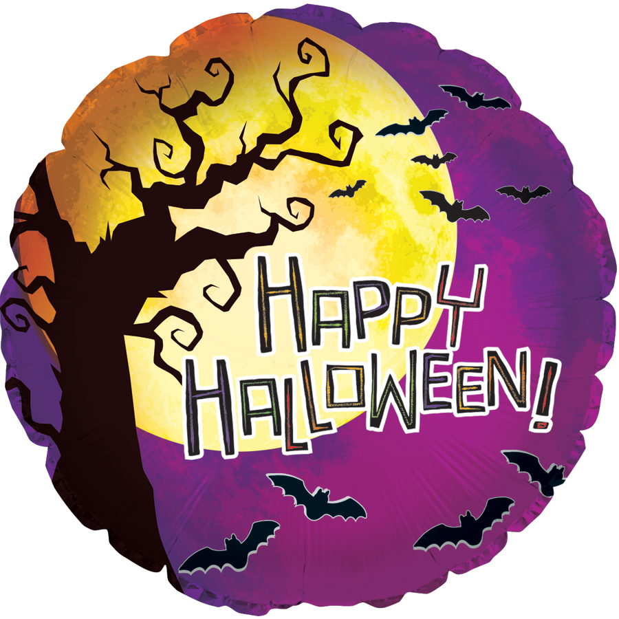 18" Halloween Moon