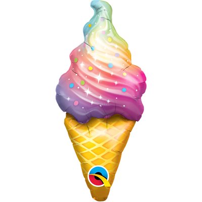 14'' Rainbow Swirl Ice Cream