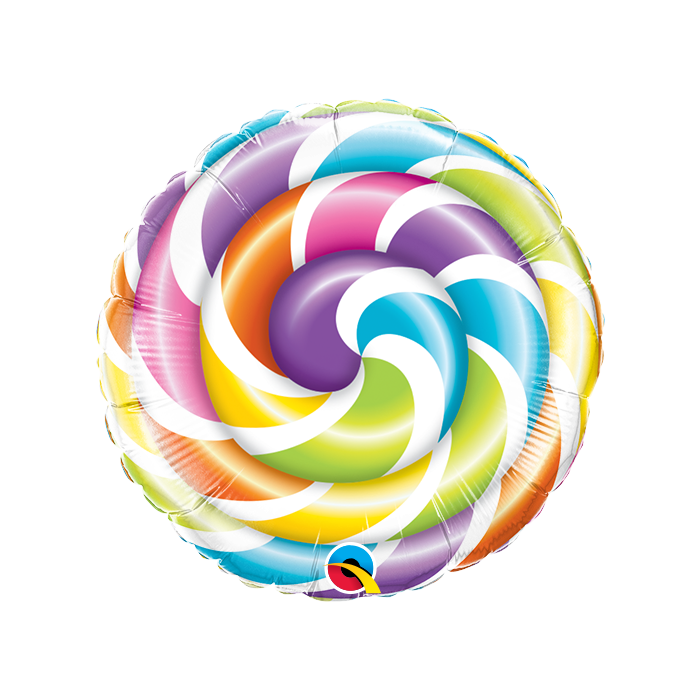 9" Lollipop Swirls