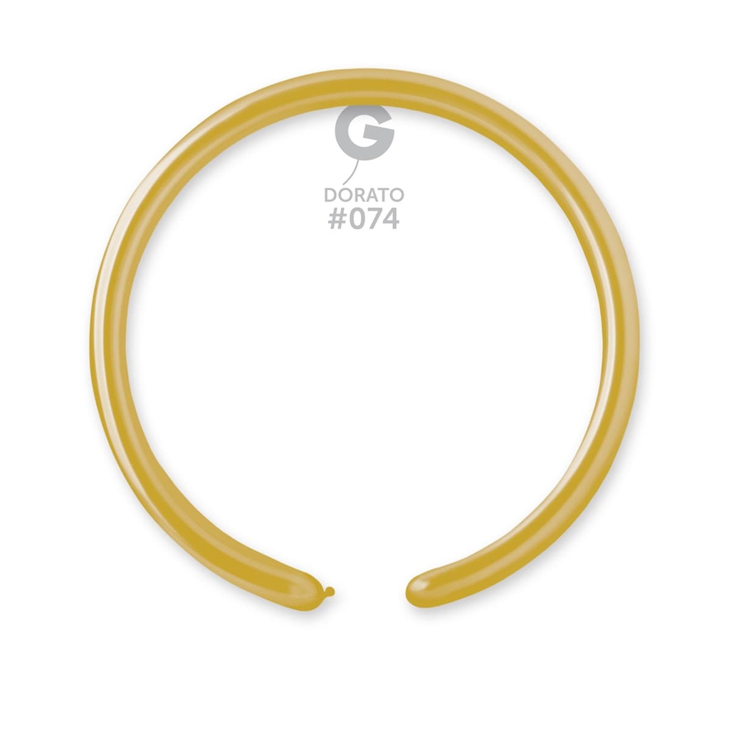 160Q Metallic Balloon 15pc Dorato