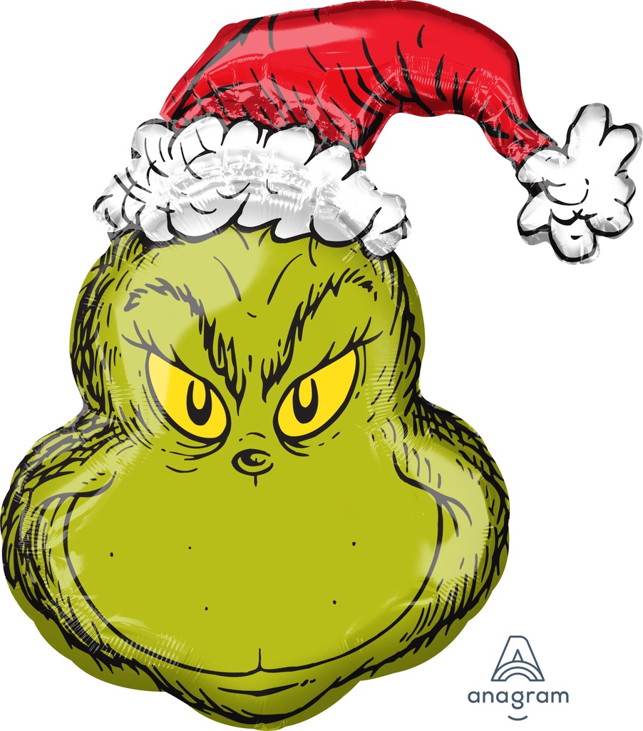 29" Jumbo How The Grinch Stole Christmas Balloon