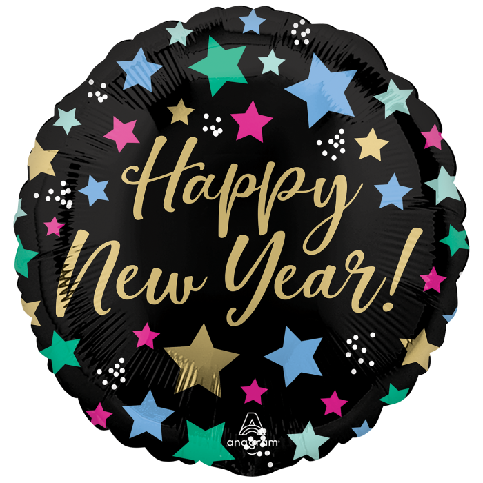 18" New Year Stars
