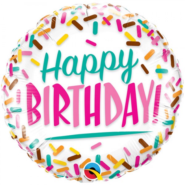 18" B'day Candy Sprinkles