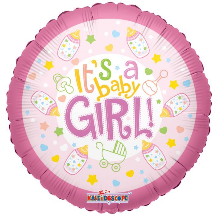 9" Baby Girl Bottles