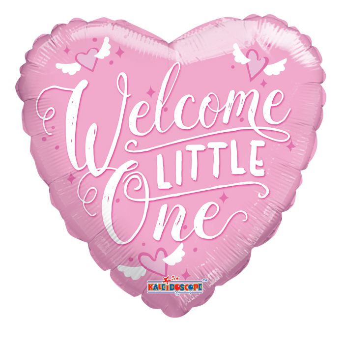 9" Welcome Little One Pink