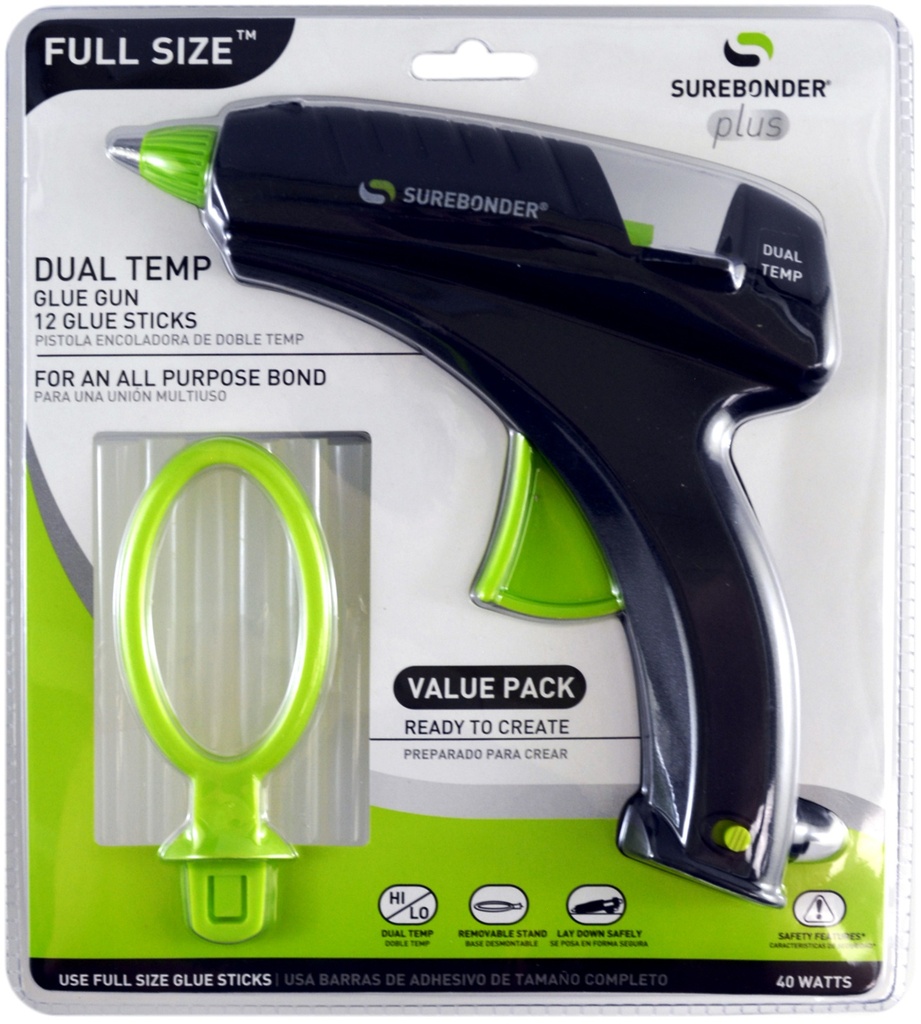 Pistola de Silicon Doble Temp 40w