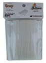 Pegamento Clear Baja y Alta Temp. Mini 4" 20 pcs
