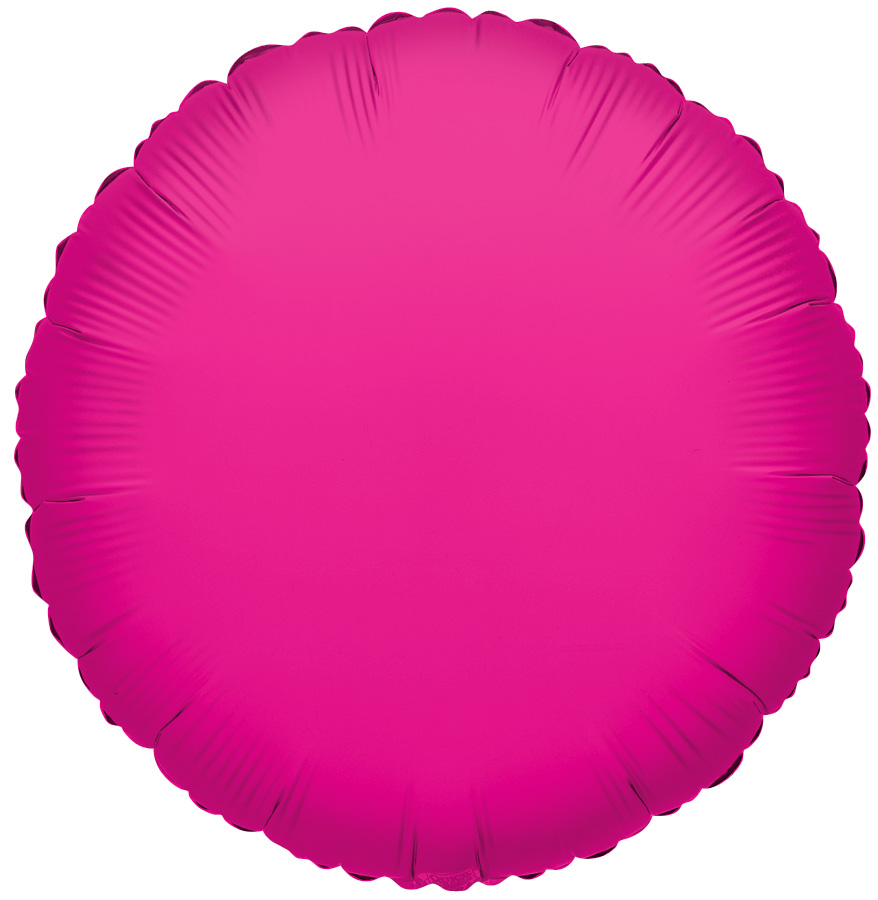 09″ Hot Pink Round