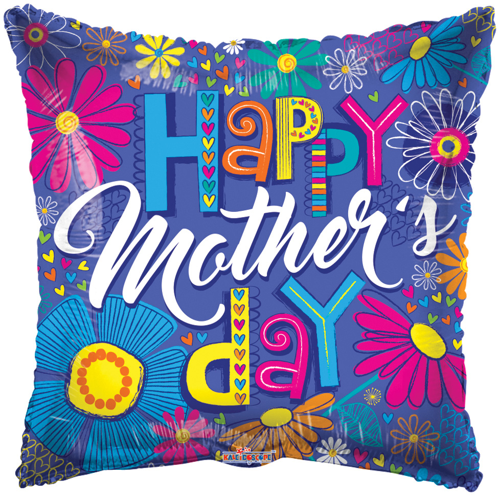 18″ Mothers Day Sketchy Letters