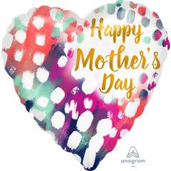 18" Mother's Day Brush Strokes