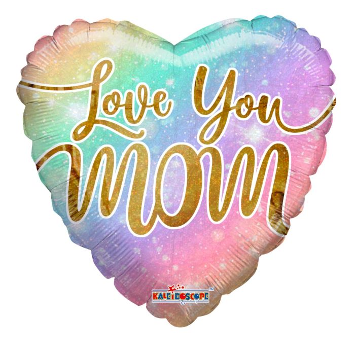 18" Love You, Mom Ombre