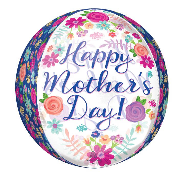 16" Mother's Day Floral Orbz