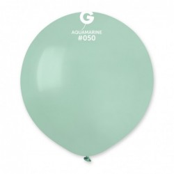 19" G150 Acquamarine #050 5 pcs