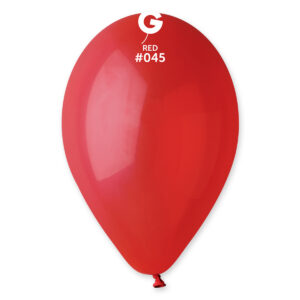 5" A50 Red #045 25 pcs