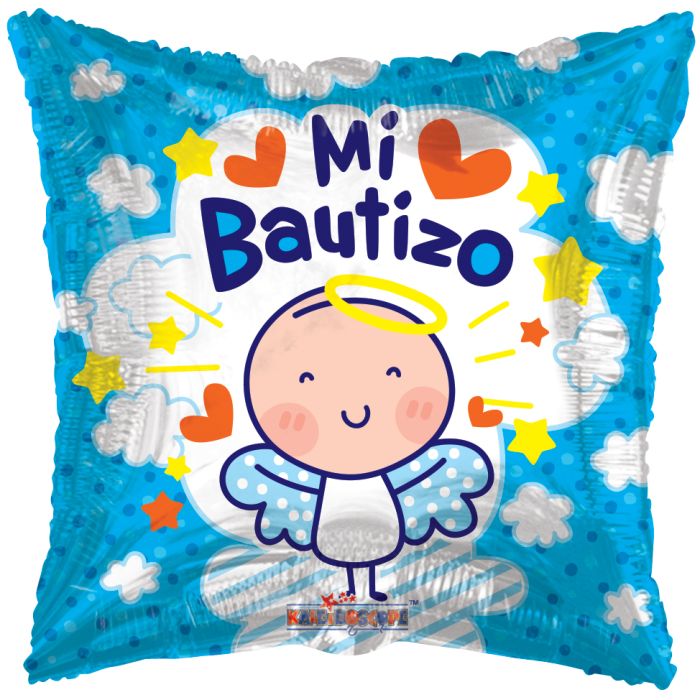 18" Angelito Azul Bautizo