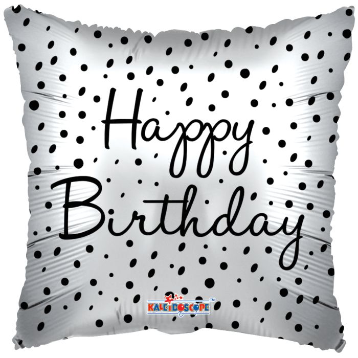 18" Floating Dots Bitrthday